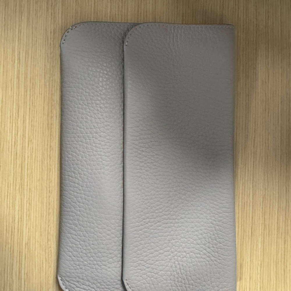 Cuyana Gray Leather Bag